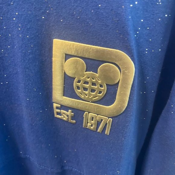 NWOT Walt Disney World Mickey Sorcerer Wish Blue 2020 Spirit Jersey Large LG - Picture 4 of 7